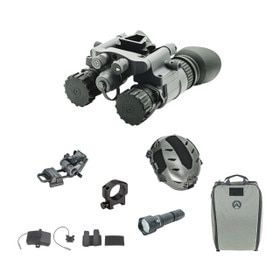 Armasight BNVD-40 Pinnacle Ultimate Night Vision Kit - Gen 3 Ghost White Phosphor - XL Helmet